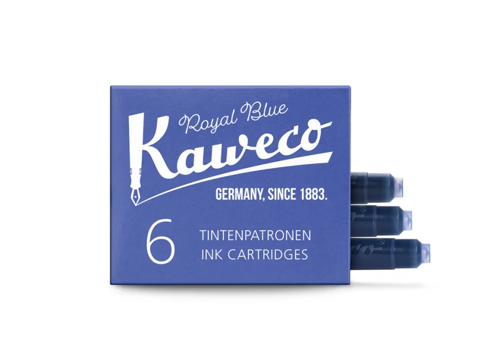 Naboje atramentowe - Kaweco - Royal Blue, 6 szt.