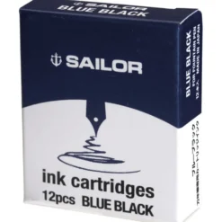 Naboje atramentowe - Sailor - Blue Black 12 szt.