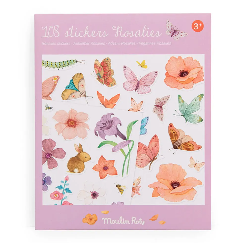 Naklejki dla dzieci Les Rosalies - Moulin Roty - Natura