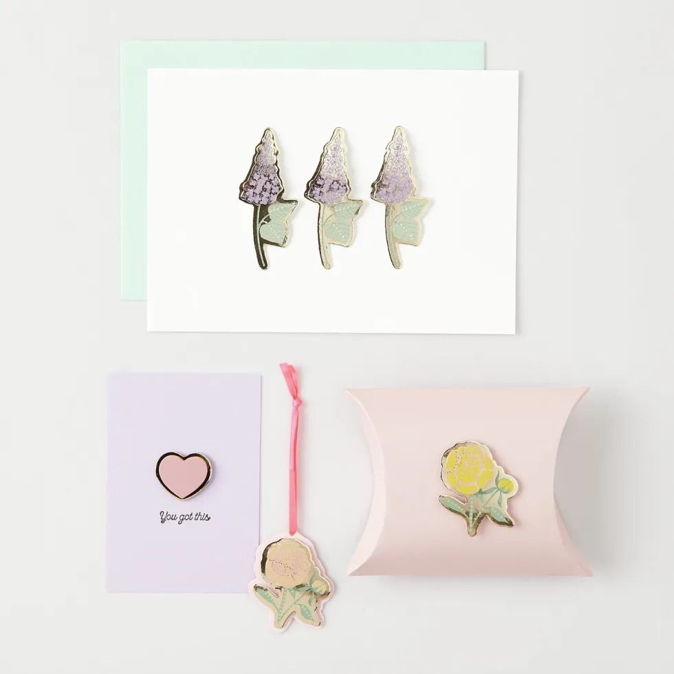 Naklejki 3D Peonies - Paper Poetry - 6 szt.