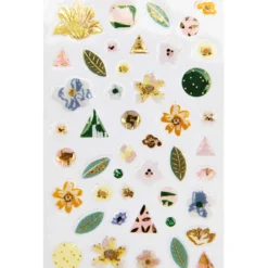 Naklejki żelowe - Paper Poetry - Nature, 45 szt.