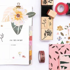 Naklejki żelowe - Paper Poetry - Nature, 45 szt.