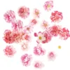 Naklejki foliowe Kwiaty - DpCraft - Romantic Pink 30 szt.