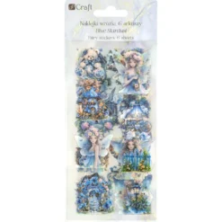 Naklejki foliowe Wróżki - DpCraft - Blue Stardust 6 ark.