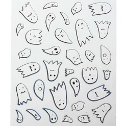 Naklejki halloweenowe - Paper Poetry - 260 szt.