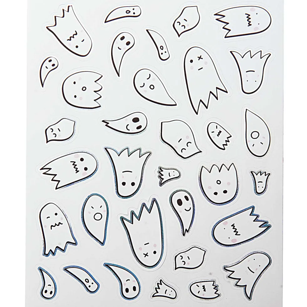 Naklejki halloweenowe - Paper Poetry - 260 szt.