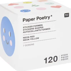 Naklejki Kształty - Rico Design - 7 wzorów, 120 szt.
