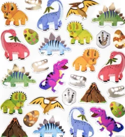 Naklejki ozdobne Dinozaury - DpCraft - 28 szt.
