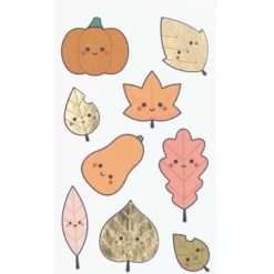 Naklejki - Paper Poetry - Jesienne liście, 68 szt.