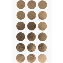 Naklejki papierowe kółka Dots - Paper Poetry - Gold