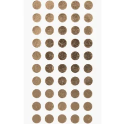 Naklejki papierowe kółka Dots - Paper Poetry - Gold