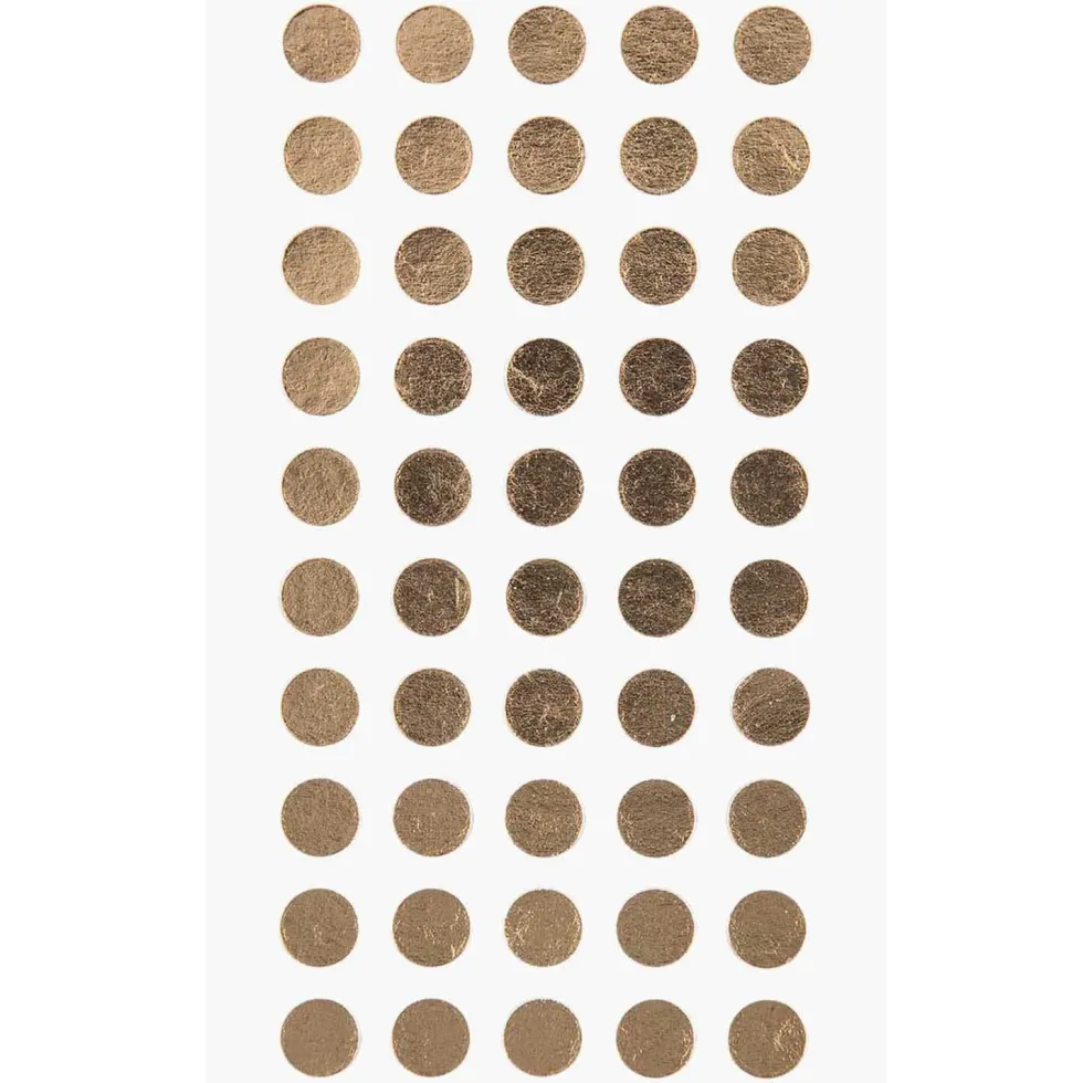 Naklejki papierowe kółka Dots - Paper Poetry - Gold