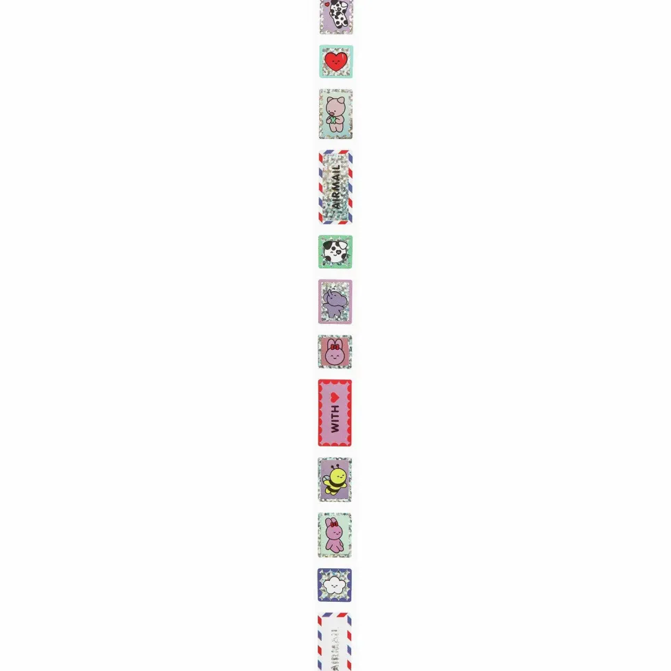 Naklejki papierowe na rolce Chingu - Paper Poetry - 80 szt.