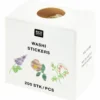 Naklejki washi Flowers Pastel - Paper Poetry - 200 szt.