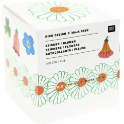 Naklejki washi Midsommar Magic - Rico Design - 200 szt.