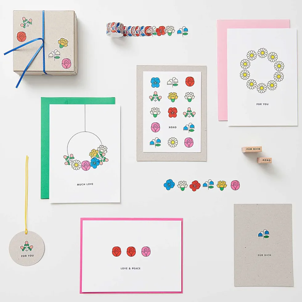 Naklejki washi - Paper Poetry - Eye Candy, 200 szt.