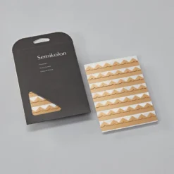 Narożniki samoprzylepne do zdjęć - Semikolon - Kraft, 252 szt.