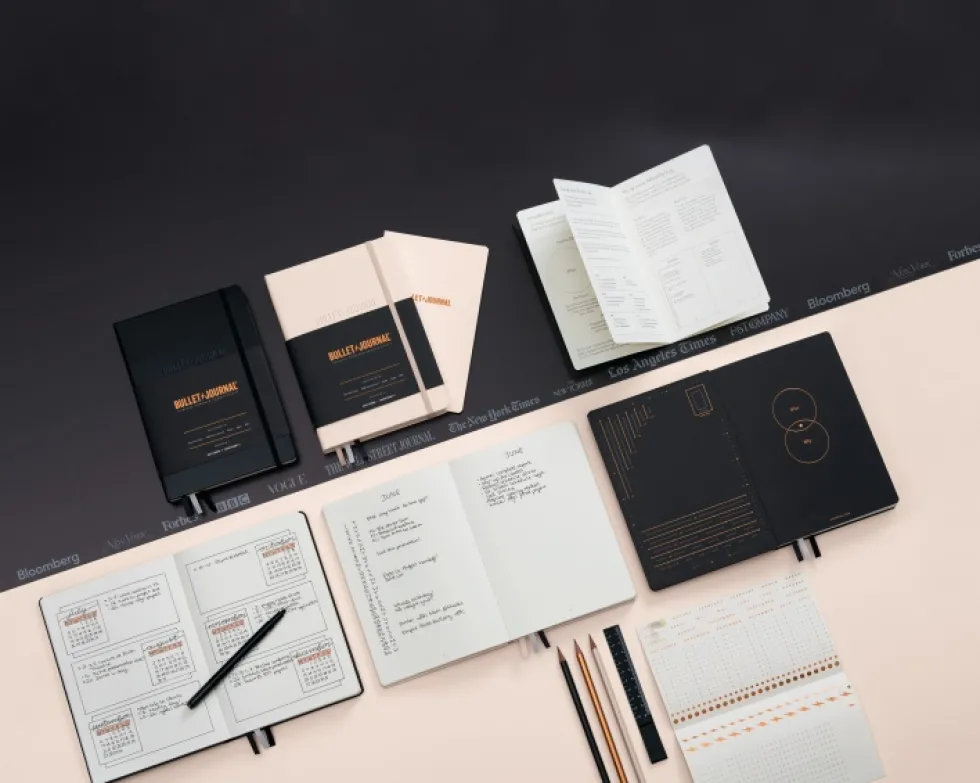 Notatnik Bullet Journal A5 - Leuchtturm1917 - czarny, w kropki, 120 g/m2