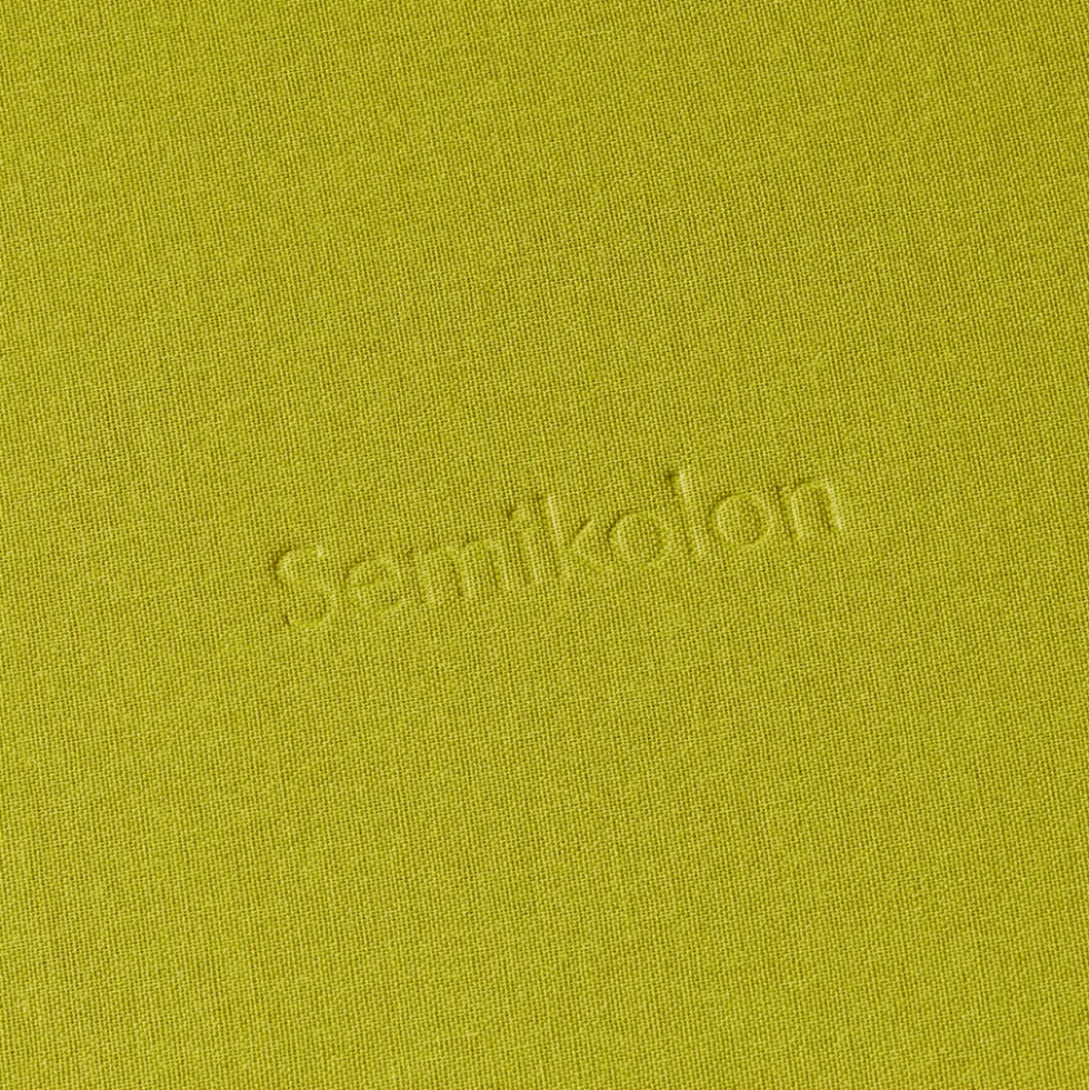 Notatnik Classic A5 - Semikolon - Matcha, gładki, 176 stron