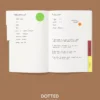 Notatnik Dotted A5 - mishmash - Moss