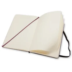 Notatnik gładki A5 - Moleskine - czarny twarda okładka