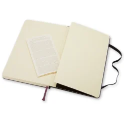 Notatnik gładki A5 - Moleskine - czarny twarda okładka