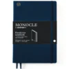 Notatnik Monocle B5 - Leuchtturm1917 - w kropki, twarda okładka, Navy, 80 g