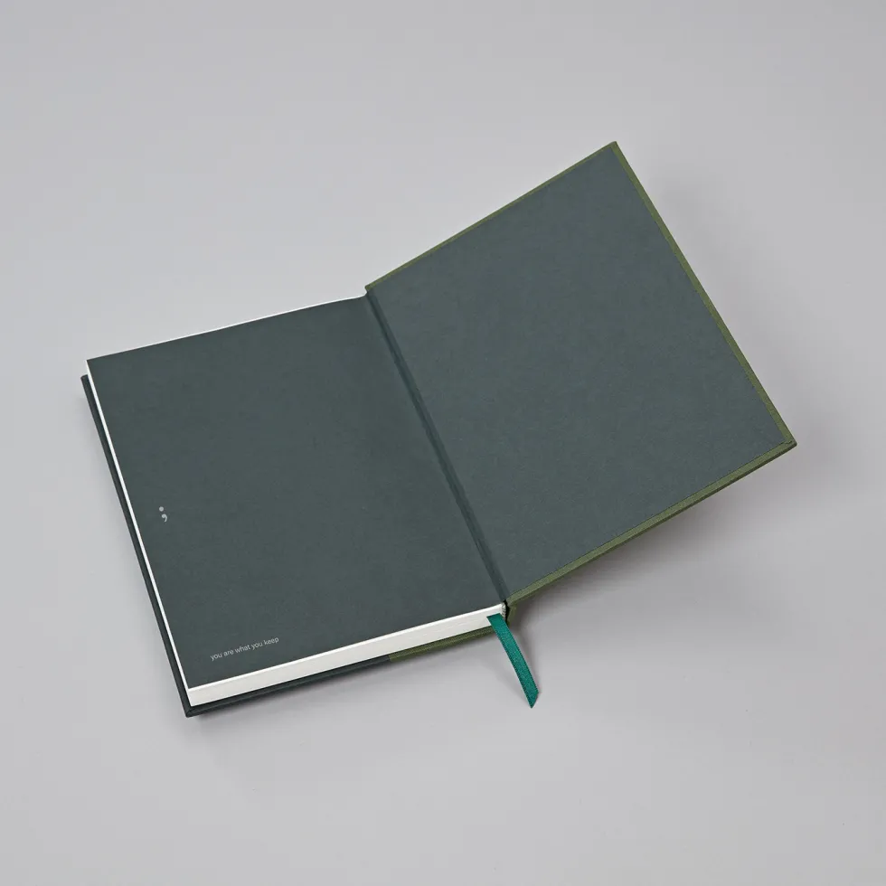 Notatnik Natural Affair, A5 - Semikolon - Botanic, w kropki, 176 stron