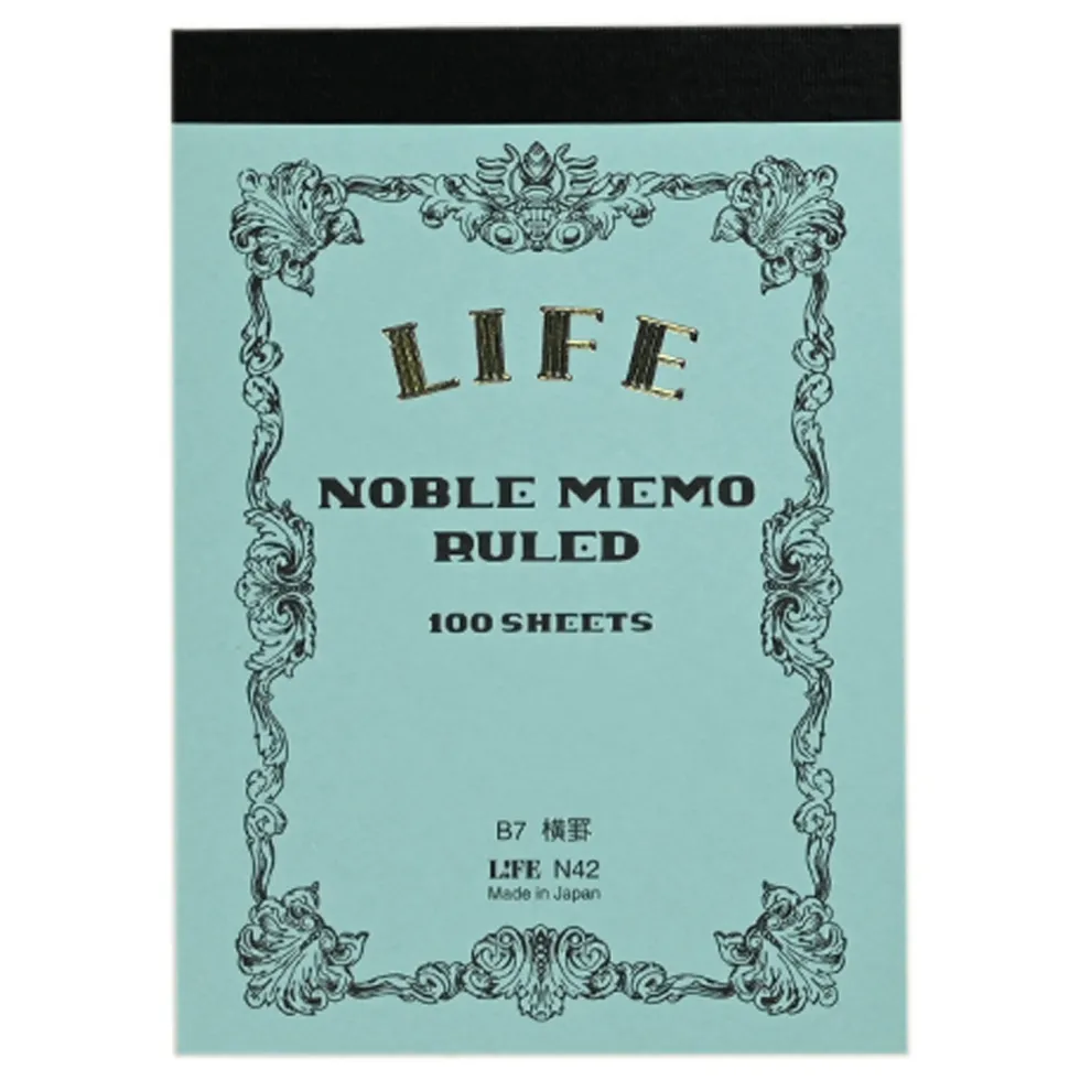 Notatnik Noble Memo B7 - Life - morski