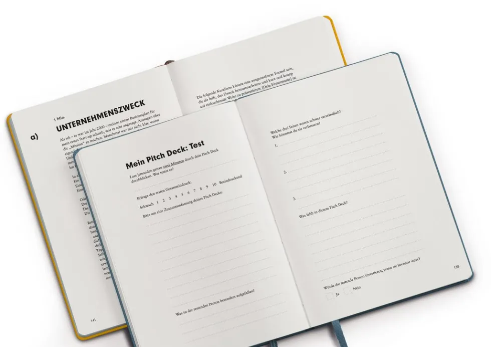 Notatnik Start-Up Journal A5 - Leuchtturm1917 - twarda okładka, Rising Sun, 100 g/m2