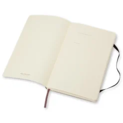Notatnik w kratkę A5 - Moleskine - czarny miękka okładka