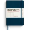 Notatnik w kropki A5 - Leuchtturm1917 - Deep Sea, twarda okładka