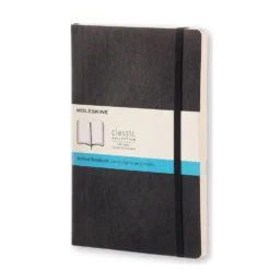 Notatnik w kropki A5 - Moleskine - czarny miękka okładka