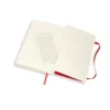 Notatnik w kropki Classic 13 x 21 cm - Moleskine - czerwony twarda okładka
