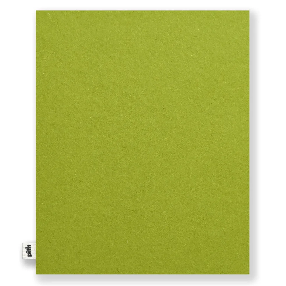Notatnik w kropki Pomelo 21 x 26 cm - pith - Chartreuse