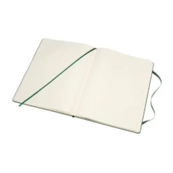 Notatnik w kropki XL - Moleskine - ciemnozielony twarda okładka