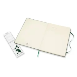Notatnik w kropki XL - Moleskine - ciemnozielony twarda okładka