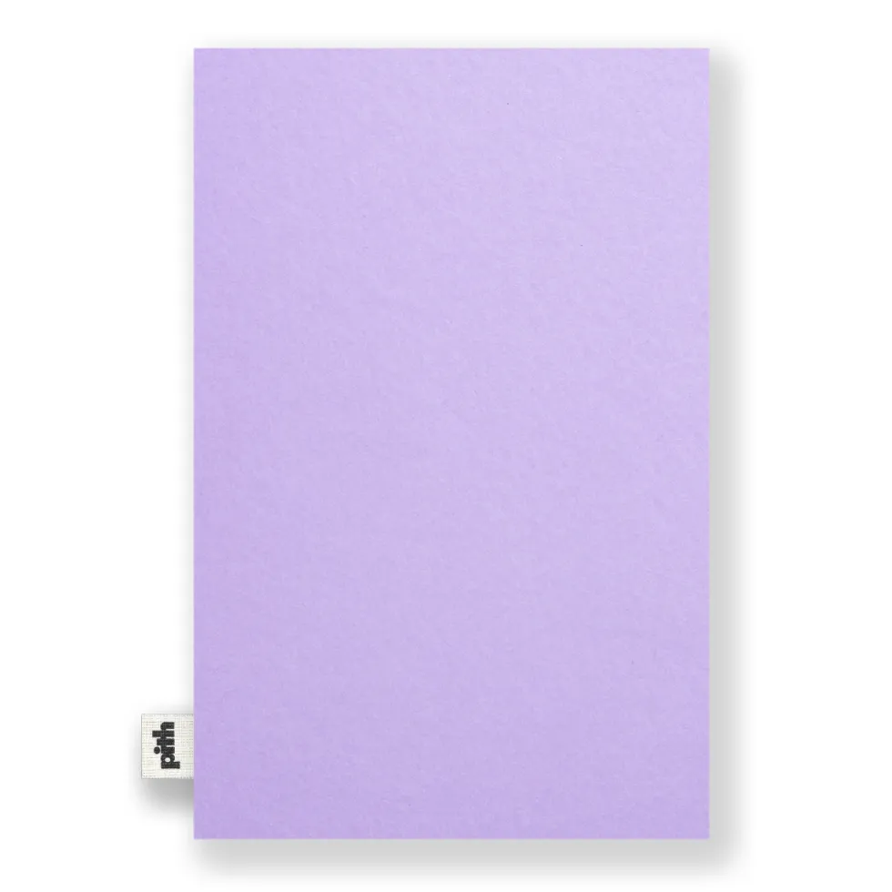 Notatnik w kropki Yuzu 12,9 x 19,8 cm - pith - Lavender