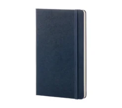 Notatnik w linię Classic 13 x 21 cm - Moleskine - granatowy twarda okładka
