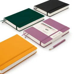 Notatnik w linie 411 A5 - Leuchtturm1917 - Forest Green twarda okładka