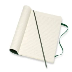 Notatnik w linie A5 - Moleskine - ciemnozielony miękka okładka