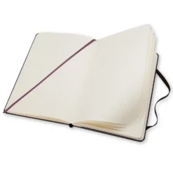 Notatnik w linie A5 - Moleskine - czarny twarda okładka