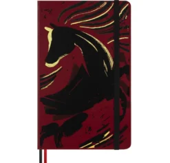 Notatnik w linie 2026 Year of the Horse Box - Moleskine - Red Fire Horse