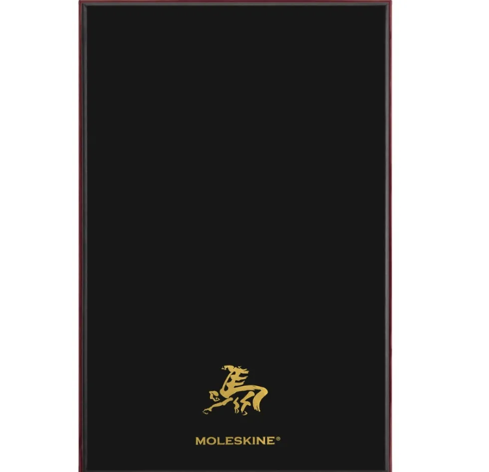 Notatnik w linie 2026 Year of the Horse Box - Moleskine - Red Fire Horse