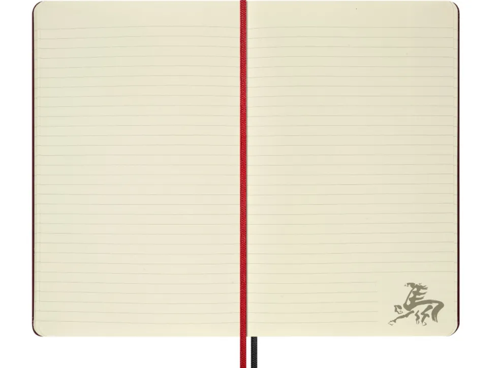 Notatnik w linie 2026 Year of the Horse Box - Moleskine - Red Fire Horse