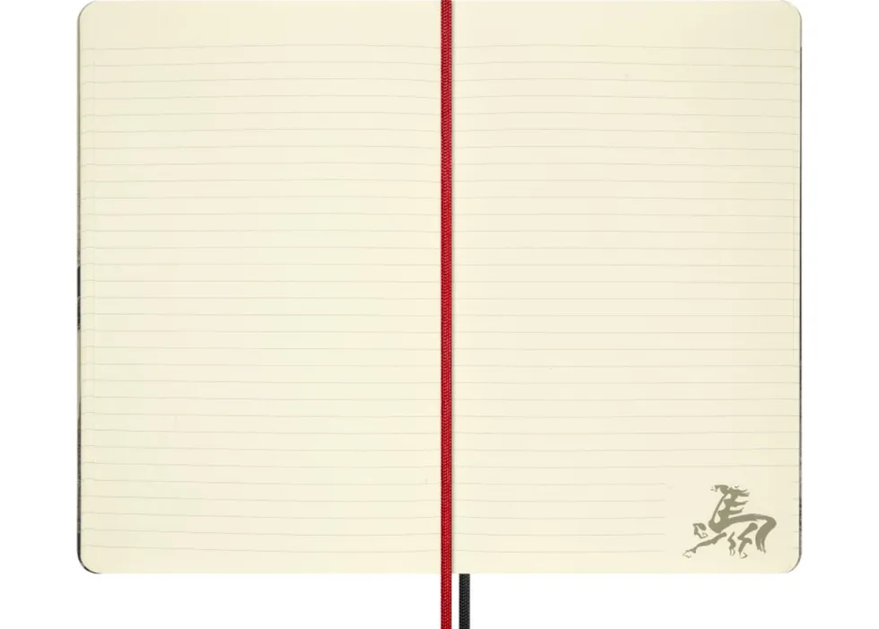 Notatnik w linie 2026 Year of the Horse - Moleskine - White Fire Horse