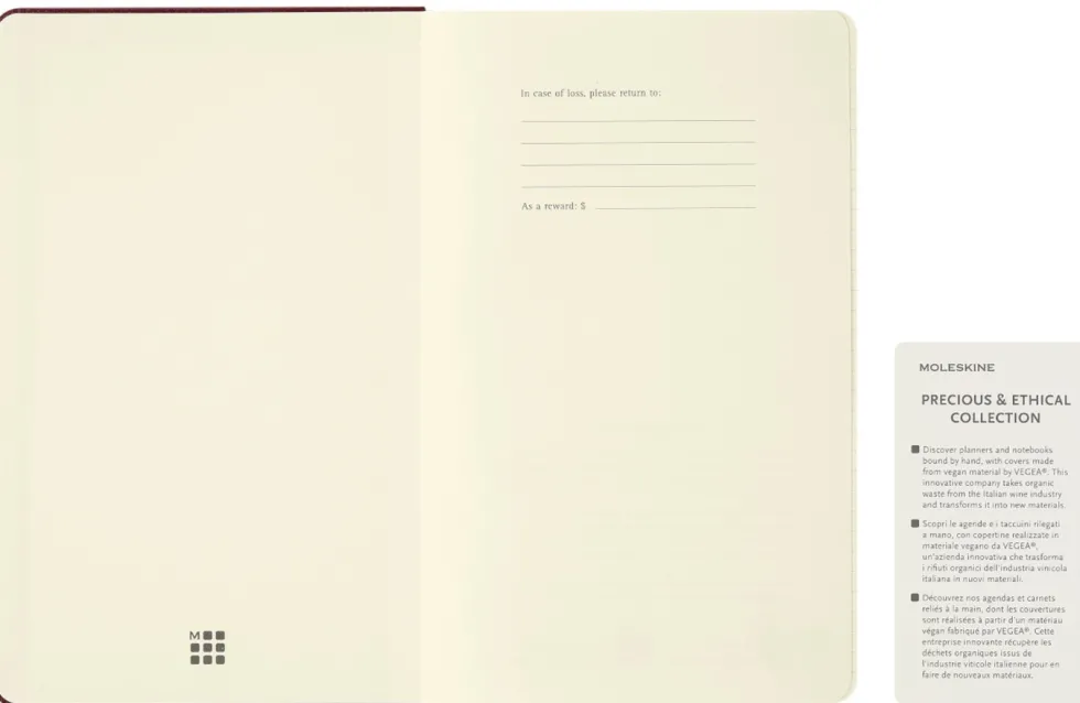 Notatnik w linie 2026 Year of the Horse Vegea Box - Moleskine