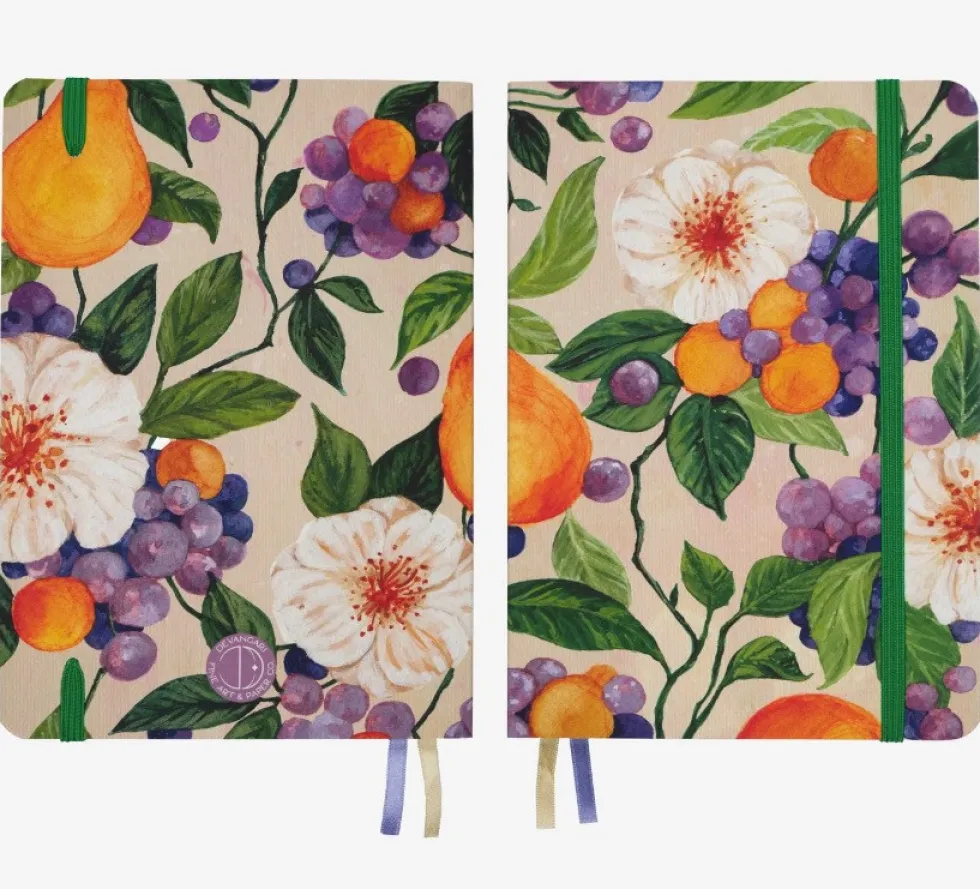Notes Blooming Orchard B5 - Devangari - w kropki, miękka okładka, 120 g/m2