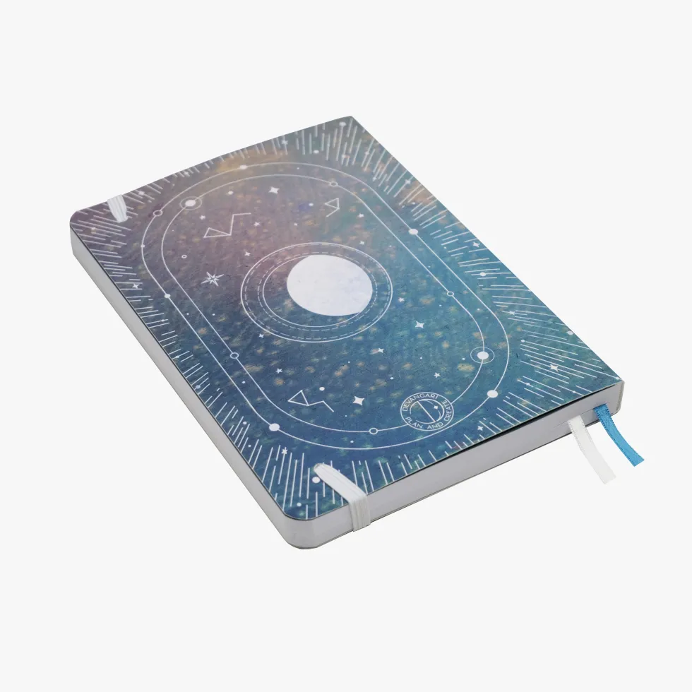Notes Celestial, B5 - Devangari - w kropki, miękka okładka, 120 g/m2