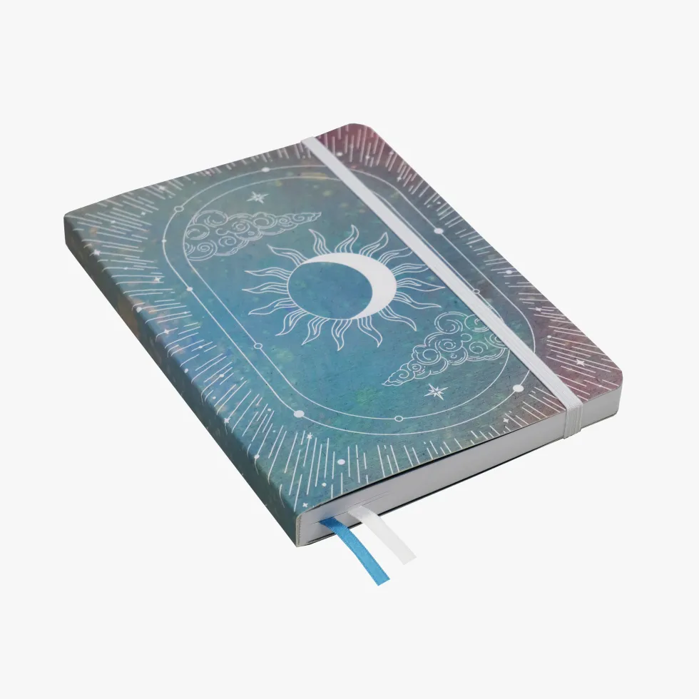 Notes Celestial, B5 - Devangari - w kropki, miękka okładka, 120 g/m2
